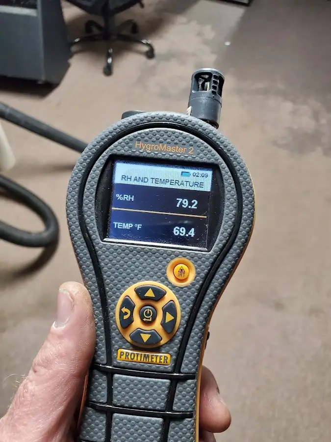 Moisture meter humidity assessment for Fire & Smoke Damage Restoration in Hartford City